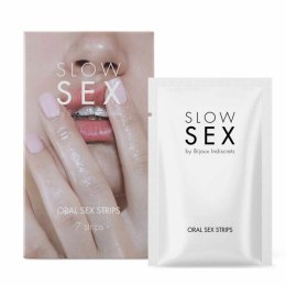 Płatki do seksu oralnego - Bijoux Indiscrets Slow Sex Oral Sex Strips 7 szt Bijoux Indiscrets