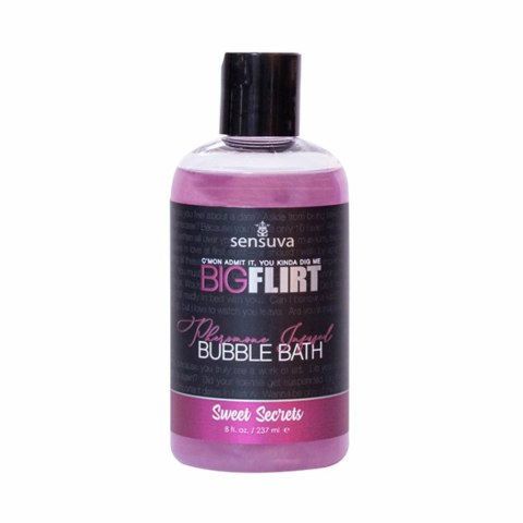 Płyn do kąpieli - Sensuva Big Flirt Pheromone Bubble Bath Sweet Secrets 237 ml Sensuva Płyn do kąpieli - Sensuva Big Flirt Pheromone Bubble Bath Sweet Secrets 237 ml Sensuva