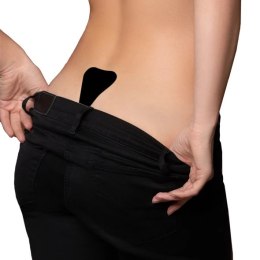 Stringi samonośne - Bye Bra Adhesive Thong Black One Size Bye Bra