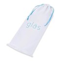 Szklane dildo - Glas Curved Realistic with Veins Glas