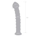 Szklane dildo - Glas Mr. Swirly 25,5 cm Glas