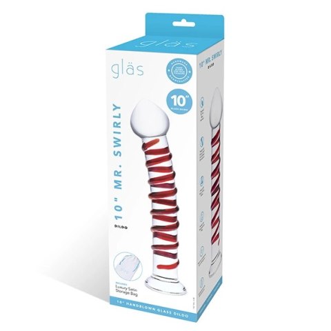 Szklane dildo - Glas Mr. Swirly 25,5 cm Glas Szklane dildo - Glas Mr. Swirly 25,5 cm Glas