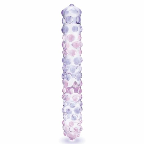 Szklane dildo - Glas Purple Rose Nubby 23 cm Glas Szklane dildo - Glas Purple Rose Nubby 23 cm Glas
