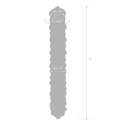 Szklane dildo - Glas Purple Rose Nubby 23 cm Glas