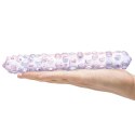 Szklane dildo - Glas Purple Rose Nubby 23 cm Glas