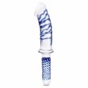 Szklane dildo - Glas Realistic Double Ended Glas