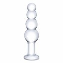 Szklany plug analny - Glas Beaded Glas
