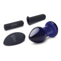 Szklany plug analny wibrujący - Glas Vibrating Butt Plug Glas