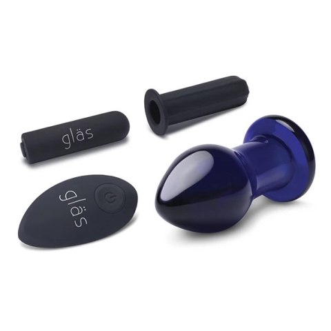 Szklany plug analny wibrujący - Glas Vibrating Butt Plug Glas Szklany plug analny wibrujący - Glas Vibrating Butt Plug Glas