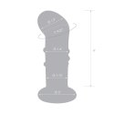 Szklany plug analny wibrujący - Glas Vibrating Dotted G-Spot/P-Spot Plug Glas