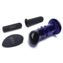 Szklany plug analny wibrujący - Glas Vibrating Dotted G-Spot/P-Spot Plug Glas