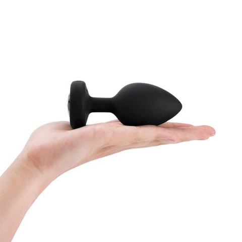 Zdalnie sterowany plug analny - B-Vibe Vibrating Jewel Plug XXL Black B-Vibe Zdalnie sterowany plug analny - B-Vibe Vibrating Jewel Plug XXL Black B-Vibe