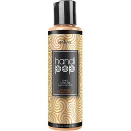 Żel do masażu - Sensuva Handipop Massage Gel Orange Creamsicle 125 ml Sensuva