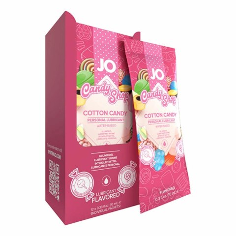 Zestaw lubrykantów w saszetkach - System JO Foil Pack Cotton Candy System JO Zestaw lubrykantów w saszetkach - System JO Foil Pack Cotton Candy System JO