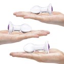 Zestaw szklanych plugów analnych - Glas Bling Bling Anal Training Kit Glas