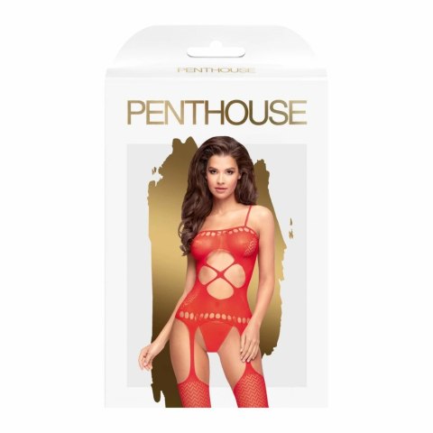 Bodystocking - Penthouse Hot Nightfall Red S/L Penthouse Bodystocking - Penthouse Hot Nightfall Red S/L Penthouse