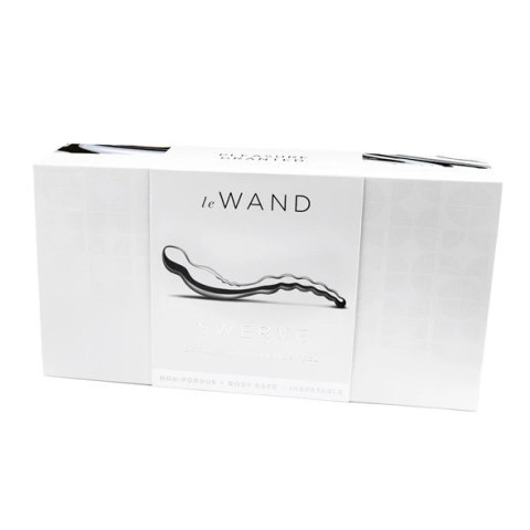 Dildo - Le Wand Stainless Steel Swerve Le Wand Dildo - Le Wand Stainless Steel Swerve Le Wand