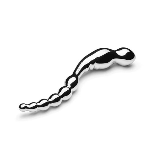 Dildo - Le Wand Stainless Steel Swerve Le Wand Dildo - Le Wand Stainless Steel Swerve Le Wand