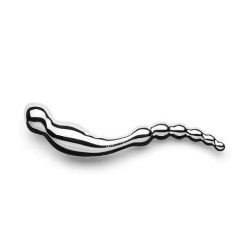 Dildo - Le Wand Stainless Steel Swerve Le Wand Dildo - Le Wand Stainless Steel Swerve Le Wand