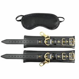 Kajdanki i opaska - Sportsheets Cuffs and Blindfold Set Special Edition Sportsheets