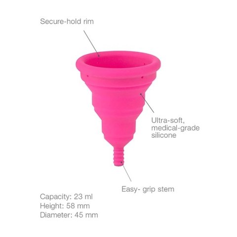 Kubeczek menstruacyjny - Intimina Lily Compact Cup B Intimina Kubeczek menstruacyjny - Intimina Lily Compact Cup B Intimina