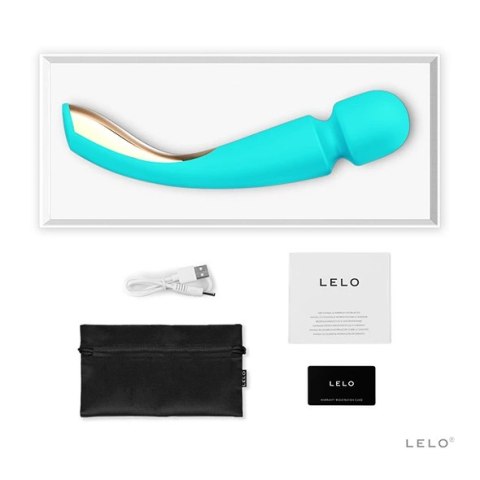 Masażer - Lelo Smart Wand 2 Medium Ocean Blue Lelo Masażer - Lelo Smart Wand 2 Medium Ocean Blue Lelo
