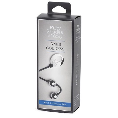 Metalowe kulki gejszy - Fifty Shades of Grey Inner Goddess Mini Pleasure Balls Fifty Shades of Grey Metalowe kulki gejszy - Fifty Shades of Grey Inner Goddess Mini Pleasure Balls Fifty Shades of Grey