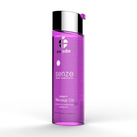 Olejek do masażu - Swede Senze Massage Oil Grapefruit Palmarosa Petitgrain 150 ml Swede