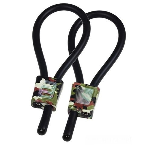 Pętle na penisa - ElectraStim Prestige ElectraLoops Camouflage (2 szt) ElectraStim Pętle na penisa - ElectraStim Prestige ElectraLoops Camouflage (2 szt) ElectraStim