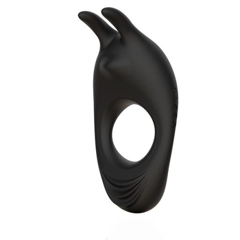 Pierścień wibrujący - FeelzToys Zeus Black FeelzToys Pierścień wibrujący - FeelzToys Zeus Black FeelzToys