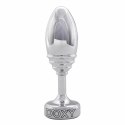 Plug analny - Doxy Butt Plug Ribbed Doxy