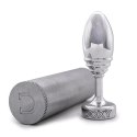 Plug analny - Doxy Butt Plug Ribbed Doxy