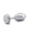 Plug analny - Doxy Butt Plug Ribbed Doxy
