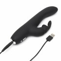 Wibrator - Fifty Shades of Grey Greedy Girl Rechargeable Slimline Rabbit Vibrator Fifty Shades of Grey