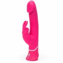 Wibrator - Happy Rabbit Realistic Dual Density Rabbit Vibrator Pink Happy Rabbit