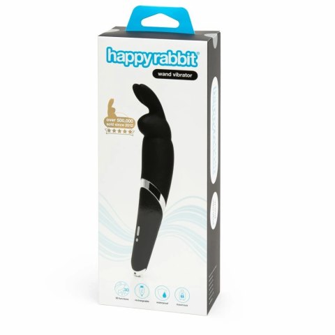 Wibrator - Happy Rabbit Wand Vibrator Black Happy Rabbit Wibrator - Happy Rabbit Wand Vibrator Black Happy Rabbit