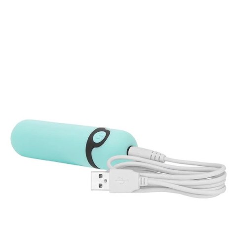 Wibrator - PowerBullet Rechargeable Vibrating Bullet Teal PowerBullet Wibrator - PowerBullet Rechargeable Vibrating Bullet Teal PowerBullet