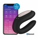 Wibrator dla par - Satisfyer Double Joy Black Satisfyer