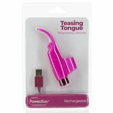 Wibrator na palec - PowerBullet Teasing Tongue Pink PowerBullet Wibrator na palec - PowerBullet Teasing Tongue Pink PowerBullet