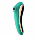 Wibrator z masażerem powietrznym - Satisfyer Dual Kiss Green Satisfyer
