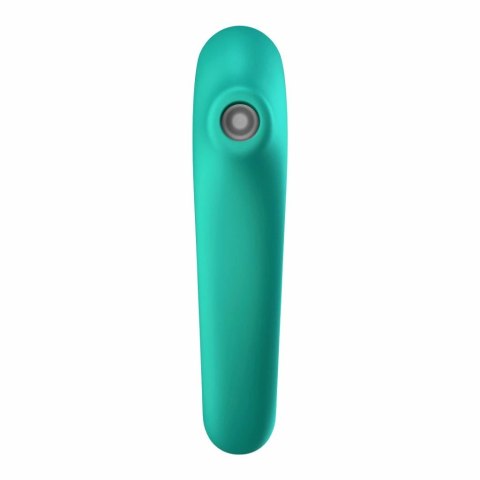 Wibrator z masażerem powietrznym - Satisfyer Dual Kiss Green Satisfyer Wibrator z masażerem powietrznym - Satisfyer Dual Kiss Green Satisfyer