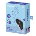Wibrator z masażerem powietrznym - Satisfyer Love Triangle Black Satisfyer