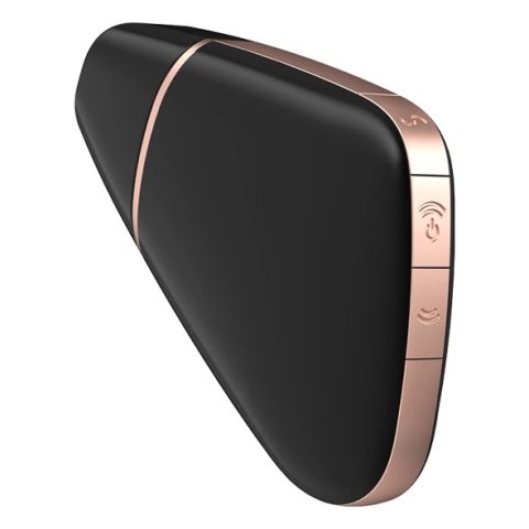 Wibrator z masażerem powietrznym - Satisfyer Love Triangle Black Satisfyer Wibrator z masażerem powietrznym - Satisfyer Love Triangle Black Satisfyer