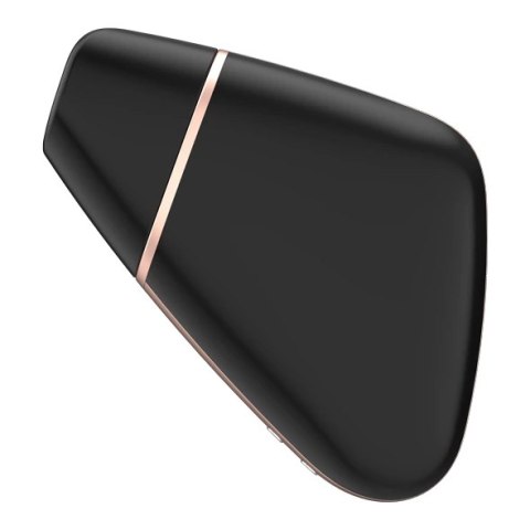 Wibrator z masażerem powietrznym - Satisfyer Love Triangle Black Satisfyer Wibrator z masażerem powietrznym - Satisfyer Love Triangle Black Satisfyer