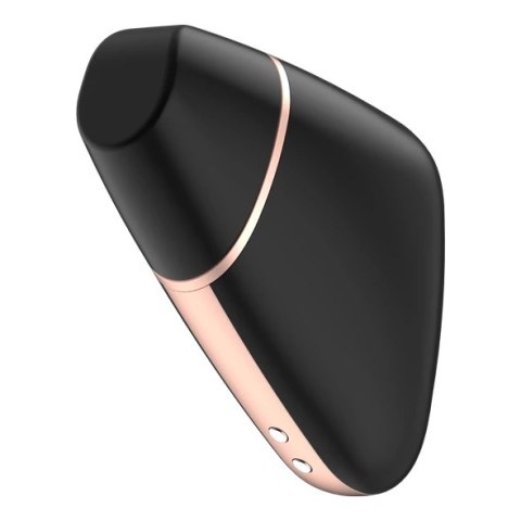 Wibrator z masażerem powietrznym - Satisfyer Love Triangle Black Satisfyer Wibrator z masażerem powietrznym - Satisfyer Love Triangle Black Satisfyer