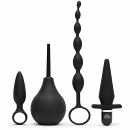 Zestaw akcesoriów - Fifty Shades of Grey Pleasure Overload Starter Anal Kit (4 piece kit) Fifty Shades of Grey