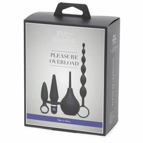 Zestaw akcesoriów - Fifty Shades of Grey Pleasure Overload Starter Anal Kit (4 piece kit) Fifty Shades of Grey Zestaw akcesoriów - Fifty Shades of Grey Pleasure Overload Starter Anal Kit (4 piece kit) Fifty Shades of Grey