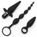 Zestaw akcesoriów - Fifty Shades of Grey Pleasure Overload Starter Anal Kit (4 piece kit) Fifty Shades of Grey