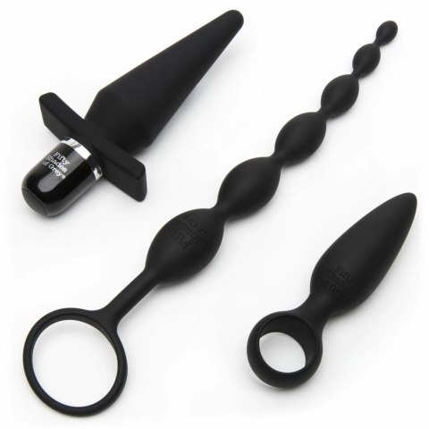 Zestaw akcesoriów - Fifty Shades of Grey Pleasure Overload Starter Anal Kit (4 piece kit) Fifty Shades of Grey Zestaw akcesoriów - Fifty Shades of Grey Pleasure Overload Starter Anal Kit (4 piece kit) Fifty Shades of Grey