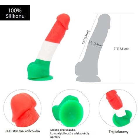 Dildo - Addiction Leonardo Dong 18 cm Addiction Dildo - Addiction Leonardo Dong 18 cm Addiction